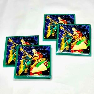 Handmade Christmas Coasters
